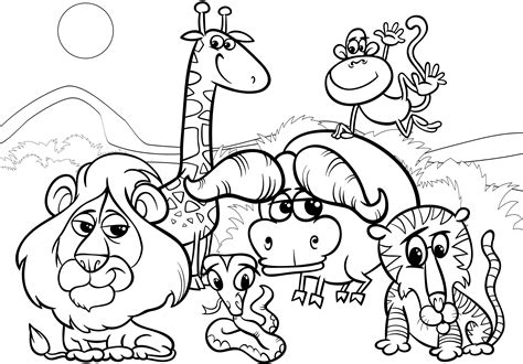 Imprimer Coloriage Animaux
