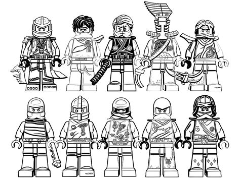 Imprimer Ninjago