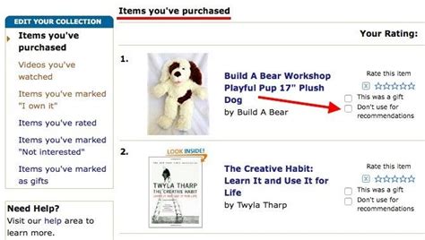 Improve Your Recommendations