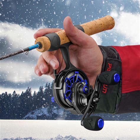 Improved line control with Inline Ice Fishing Reels