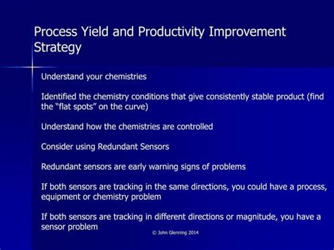 Improvements in yield