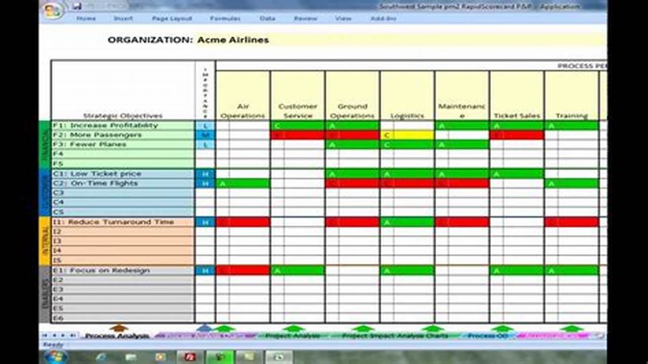 Improves Accountability, Excel Templates