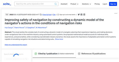 Improving Safety and Navigation