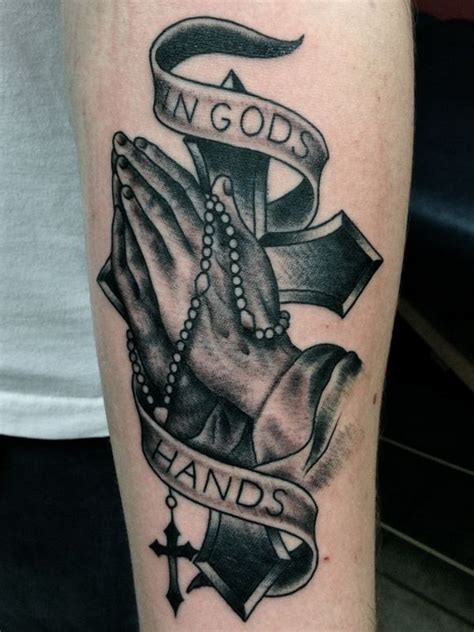 In Gods Hands Tattoo