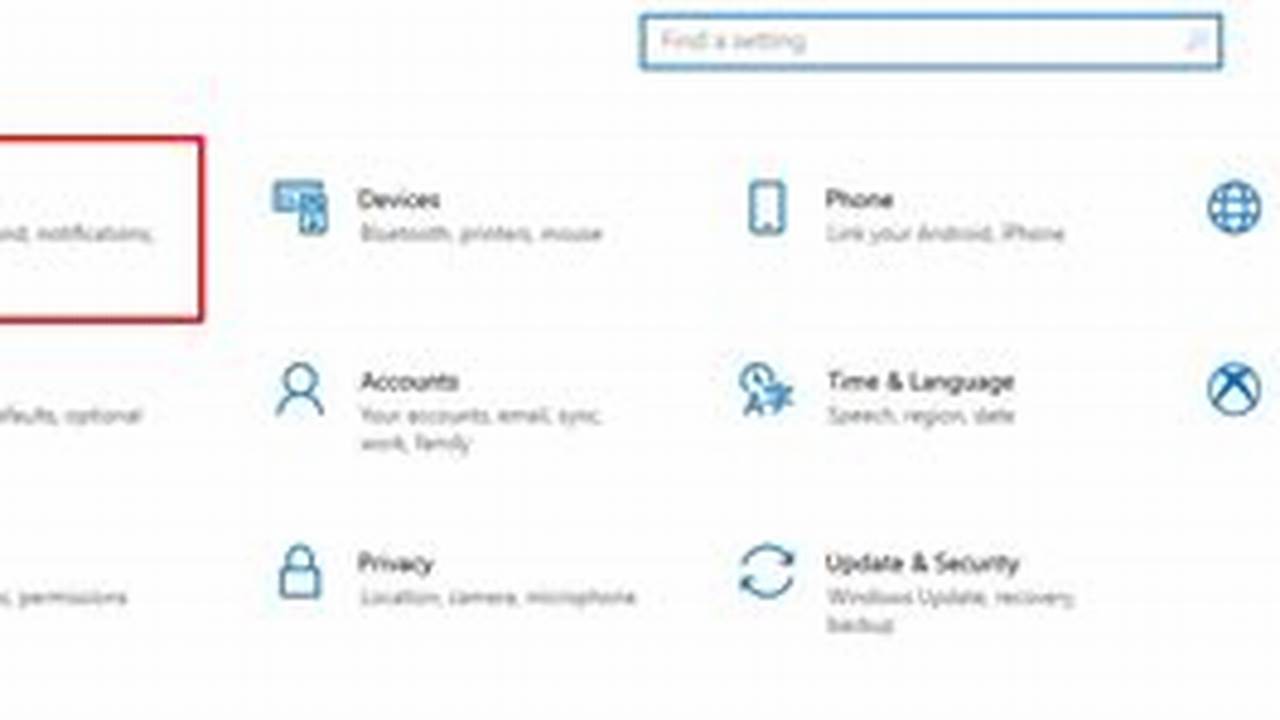 In The System Tab, Click On Notifications., Images