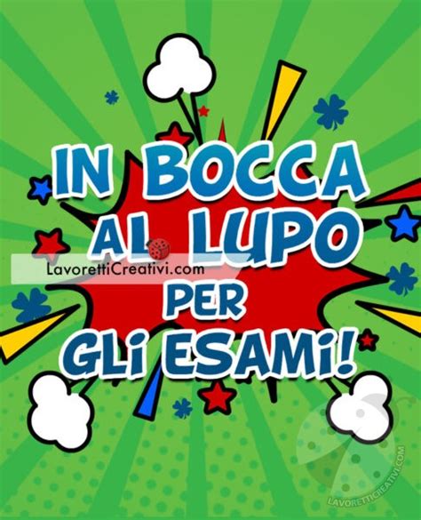 In Bocca Al Lupo Frasi