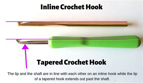 In Line Crochet Hooks