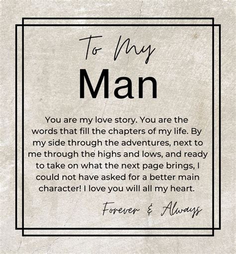 In Love Man Quotes