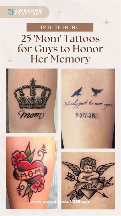 In Loving Memory Mom Tattoo