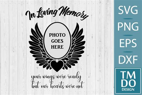 Download In Loving Memory of SVG File - SVG Design Files
