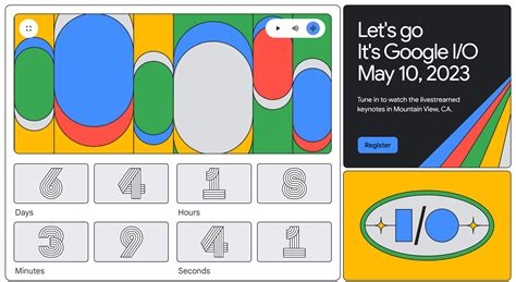 In Other Google News: Google I/O is coming in May!