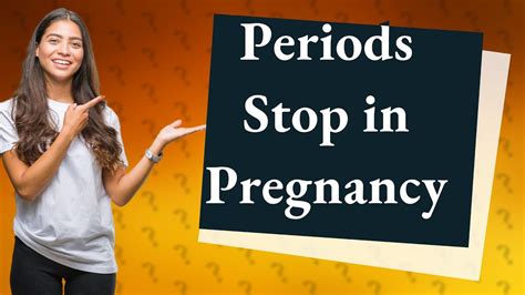 Putting an End to the Monthly Flow: The Ultimate Guide to When Periods Stop in Pregnancy