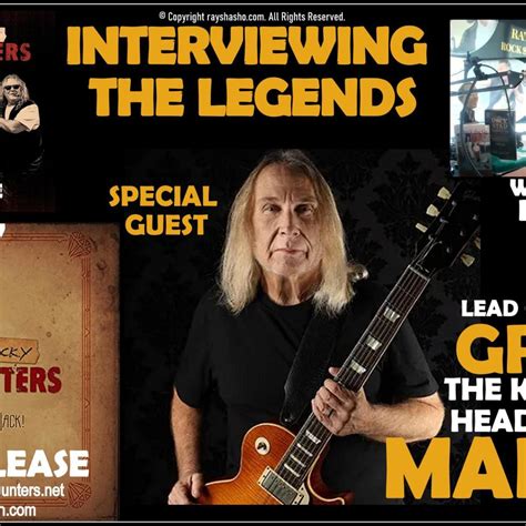 In-depth Interviews With Rock Legends