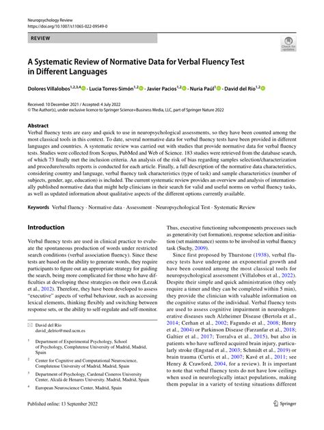 Inadequate Normative Data