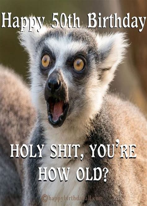 Inappropriate 50th Birthday Memes