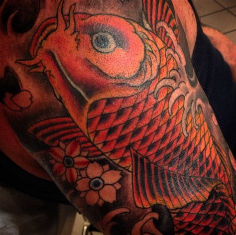 Sleeve Tattoo by Ray Jerez at Inborn Tattoo. Call 212387
