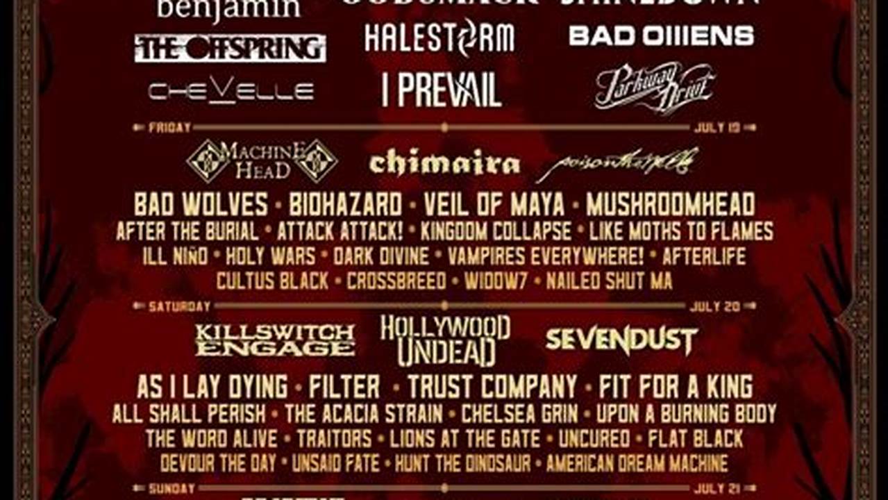 Incarceration Concert 2024 Lineup