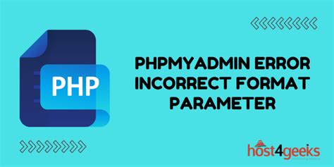 Incorrect Format Parameter