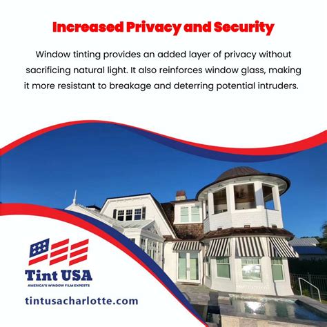 Increased Privacy and Security with Window Tinting