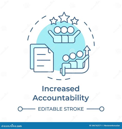 Increased accountability