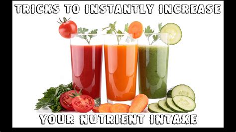 Increased nutrient intake