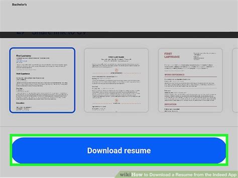 Indeed Resume Download