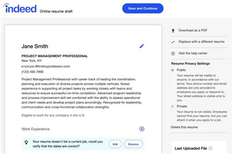 Indeed Resume Review