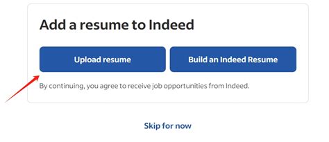 Indeed Resume Upload Format