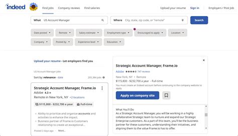 Indeed account manager