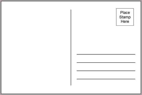 Indesign Postcard Template 4X6