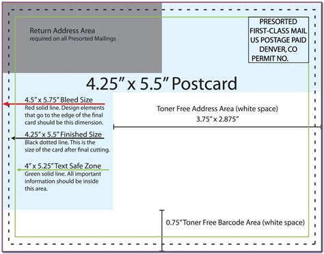 Indesign Postcard Template 4x6 | Flyer Template