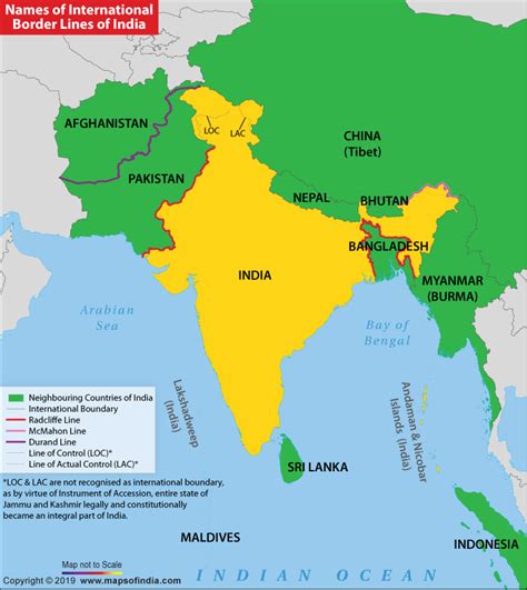 India Map With Borders