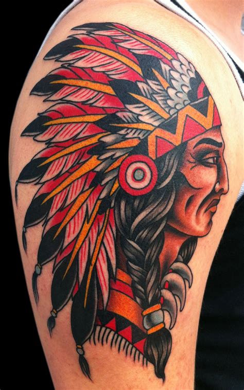 40 Cool Native American Tattoos Pictures Hative