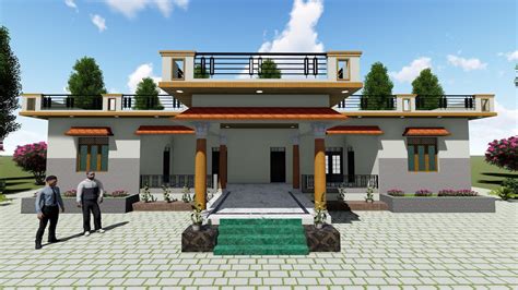 Indian Porch Design Simple