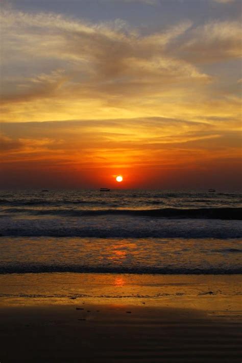 Vista de Indian Shores al atardecer