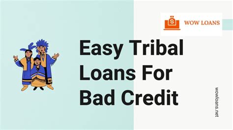 Indian Tribal Loans For Bad Credit
