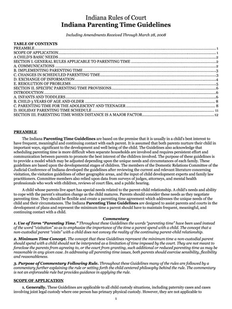 Unlocking the Power of Positive Parenting: Navigating the Indiana Parenting Guidelines 2022