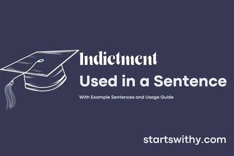 Indictment Sentence Examples