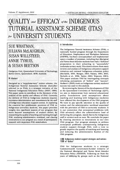 Indigenous Tutorial Assistance Scheme
