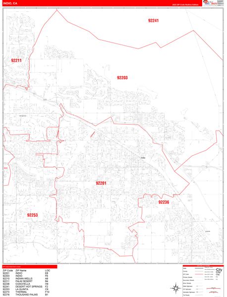 Zip Code 92203 Map, Demographics and More for Indio, California