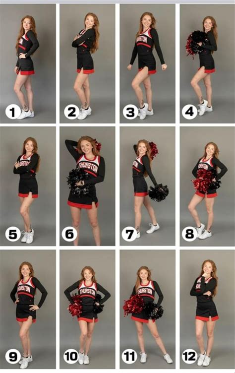 Individual Cheer Poses