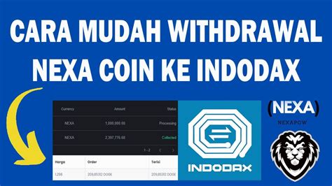 Indodax Withdrawal kunci indodax
