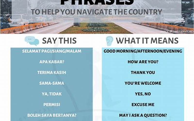 Indonesian Phrase
