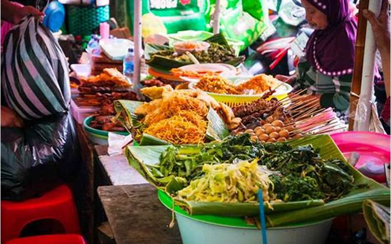 Indonesian Street Food Stall