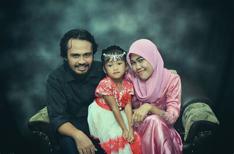 Indonesian Family Portrait