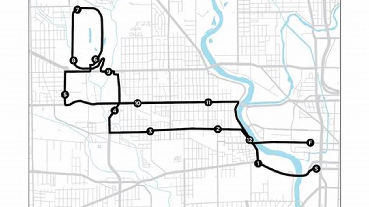 Indy Mini 2024 Course Map