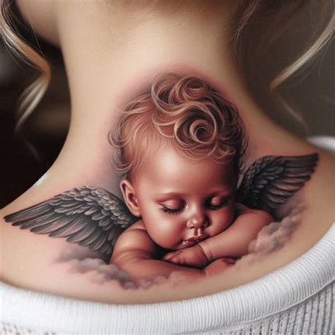 Infant Angel Tattoo