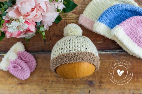 Infant Crochet Beanie