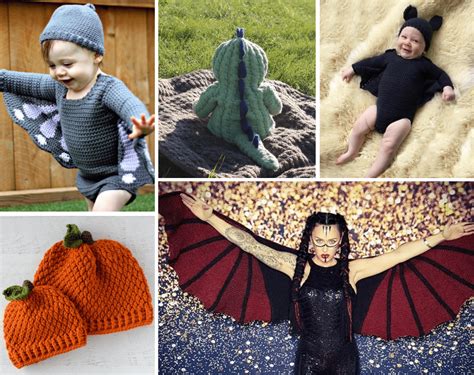 Infant Crochet Halloween Costumes