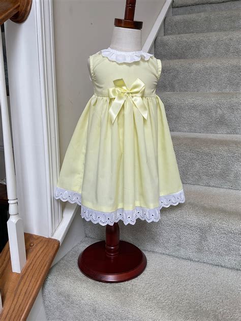 Infant Easter Dress With Bonnet
